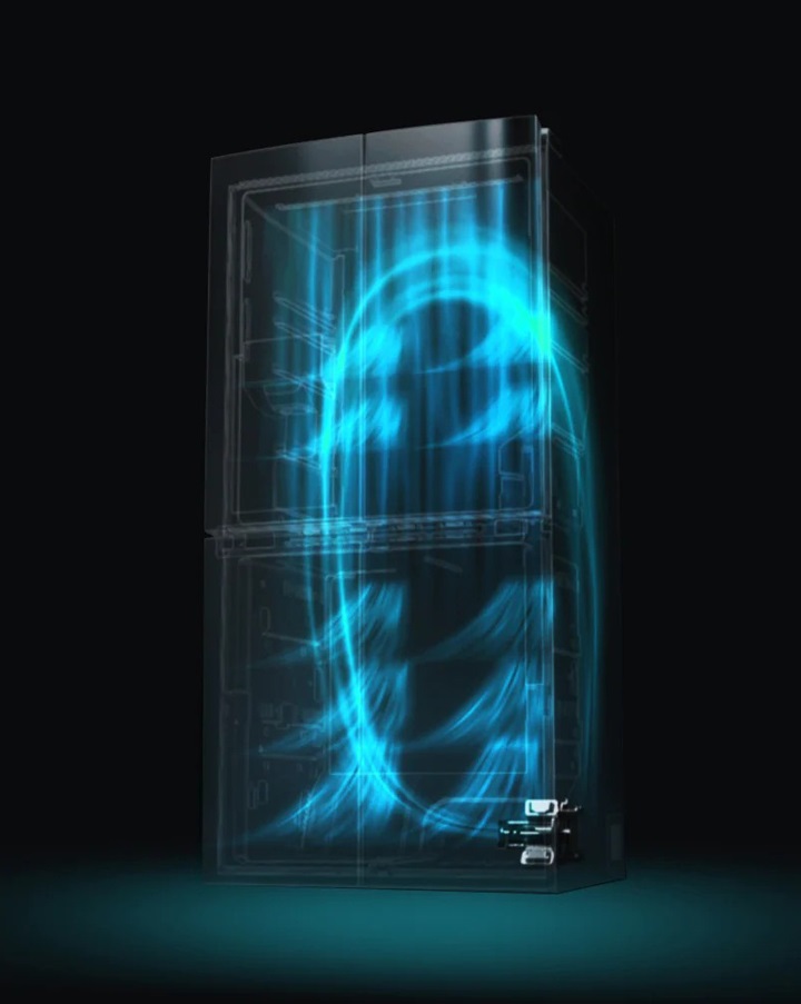 Tủ lạnh LG 613 lít - Tiết kiệm điện với máy nén Linear Inverter