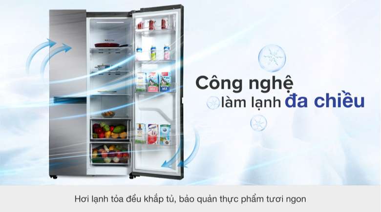Tủ lạnh LG 649 lít - Công nghệ làm lạnh 